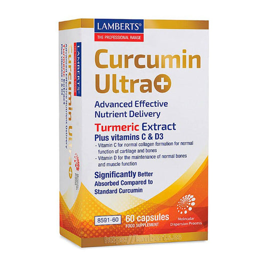 Curcumina Ultra + da marca Lamberts em Cuidados das articulações