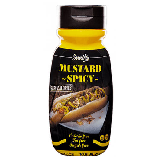 Molho de mostarda picante 0% da marca Servivita em Molhos e xaropes