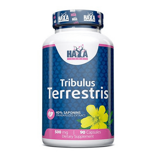 Tribulus Terrestris 500mg da marca Haya Labs em Extractos botânicos e minerais