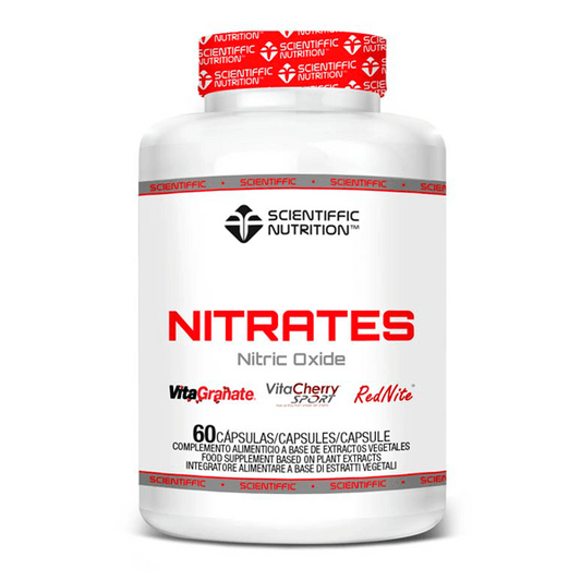 Nitratos e óxido nítrico em cápsulas da marca Scientiffic Nutrition em Scientiffic Nutrition