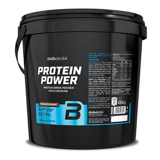 Potência Proteica da marca Biotech USA em Proteína de soro de leite (Whey)