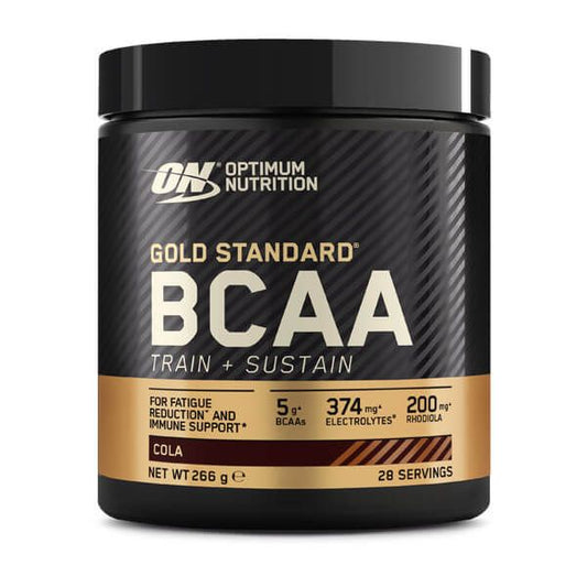 Gold Standard BCAA Train+ Sustain da marca Optimum Nutrition em Pré / Intra / Pós