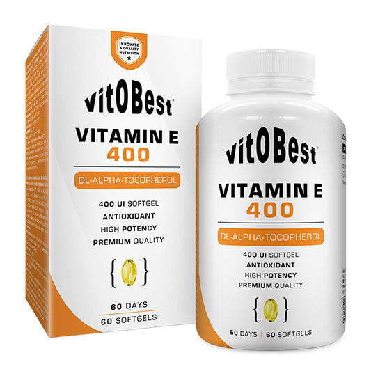 Vitamina E 400 da marca VitoBest em Vitaminas e Minerais