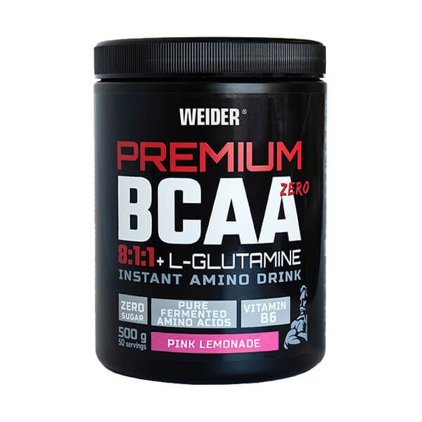 Premium BCAA Zero 8:1:1 + L-Glutamina presentación de 500g en la categoría bcaa + glutamina por Weider