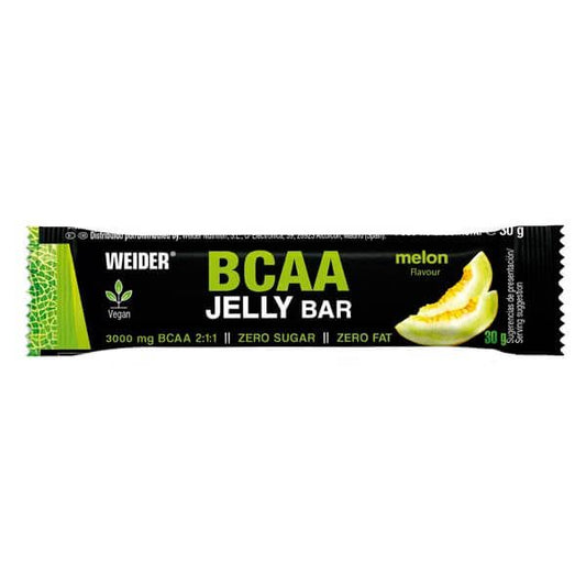 Barra de geleia com BCAA da marca Weider em Weider