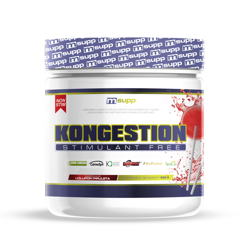 Kongestion Pré-treino Sem Estimulantes - Masmusculo Supplements 1
