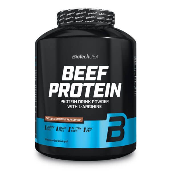 Beef Protein envase de 1816g de Biotech USA - proteína de carne