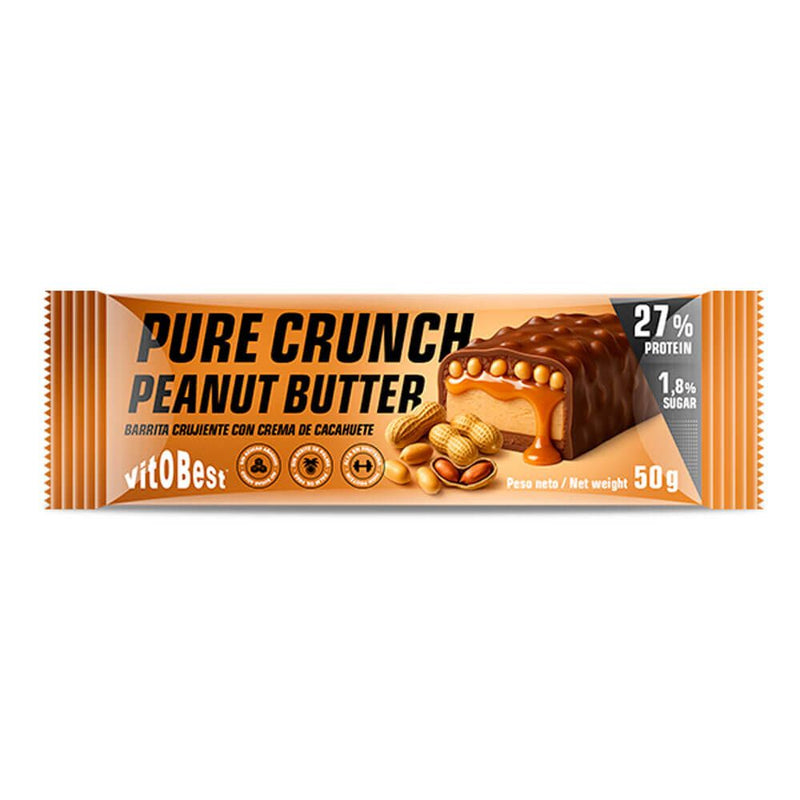 Barrita Pure Crunch Peanut Butter - VitoBest 0