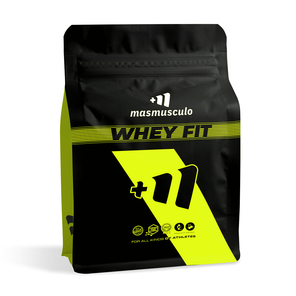Whey Fit en 2kg de la categoría proteina de suero whey hecho por Masmusculo Fit Line