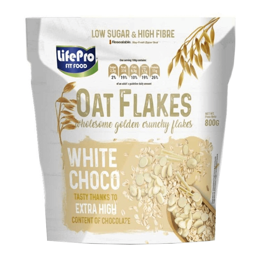 Copos de Avena presentación de 800g hecho por LifePRO