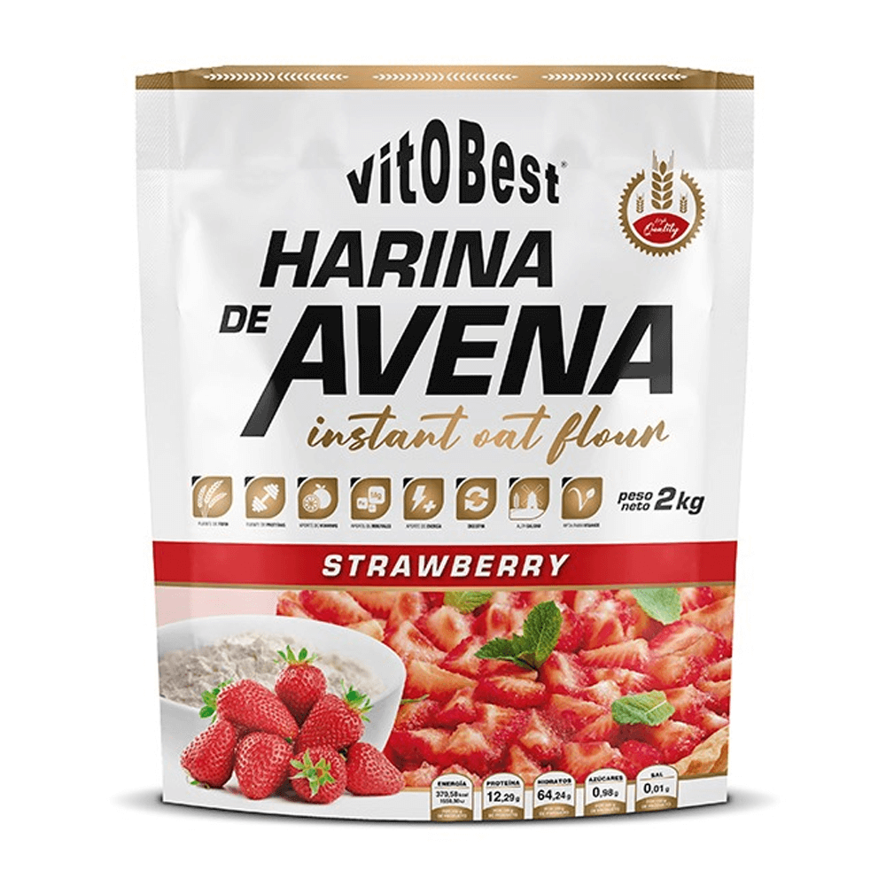 Harina de Avena envase de 2kg por VitoBest