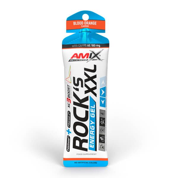 Rock's Energy Gel XXL con Cafeína presentación de 65g de la sección energéticos de la marca Amix Performance
