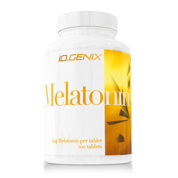 Melatonina de 100 tabletas por IO.Genix en la categoría mejora del sueño
