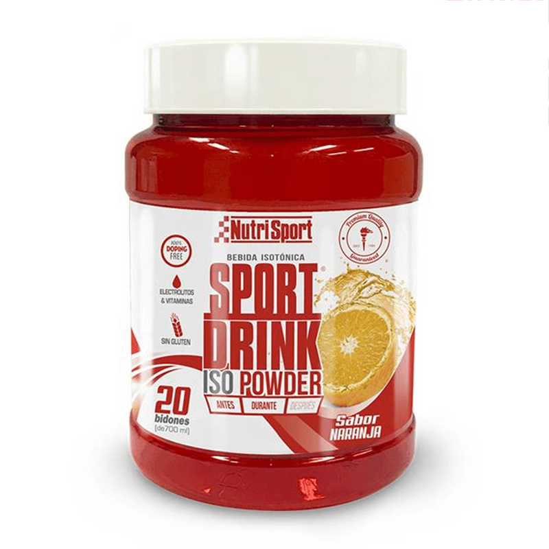 Pó isotónico para bebida desportiva - Nutrisport 1