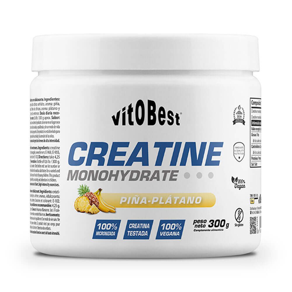 Creatina Monohidrato envase de 300g de la marca VitoBest