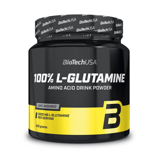 100% L-Glutamina da marca Biotech USA em Biotech USA