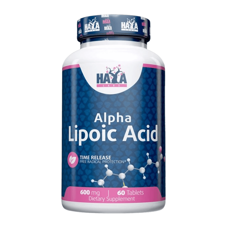 Ácido alfa-lipóico de libertação prolongada 600mg - Haya Labs 0