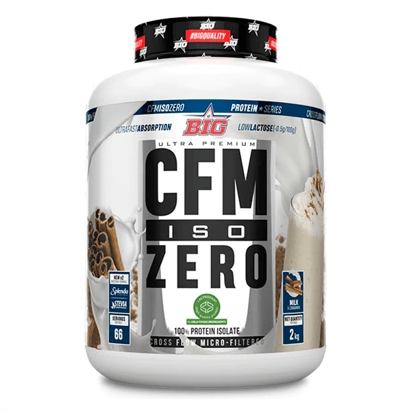 CFM Iso Zero envase de 2kg suplemento de la sección proteína de aislado de suero isolate por BIG