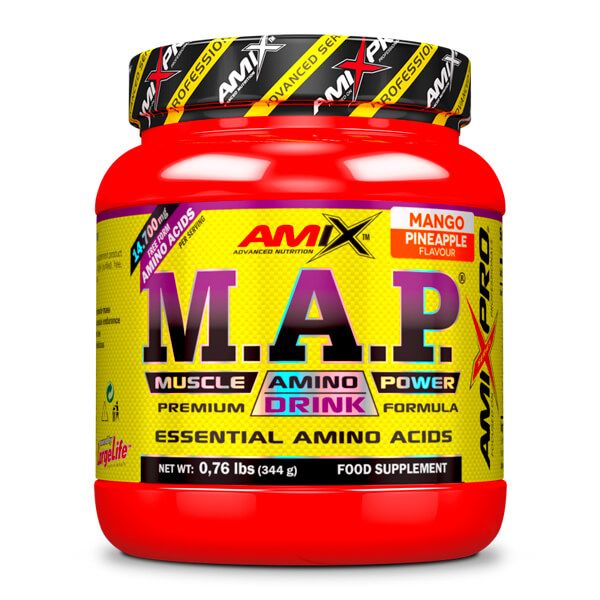 MAP Muscle Powder presentación de 344g de la categoría esenciales e hidrolizados de AmiXpro® series