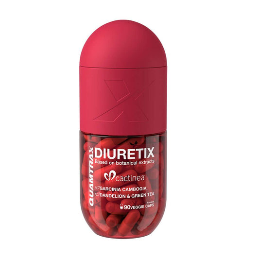 Diuretix da marca Quamtrax em L-Carnitina e cafeína