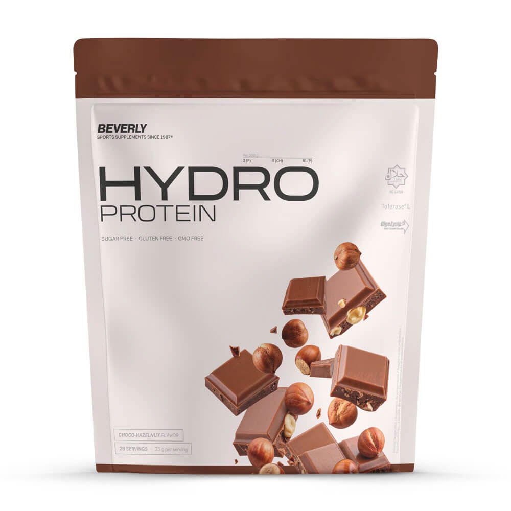 Hydro Protein bote de 1kg suplemento de la sección proteína hidrolizada de suero de Beverly Nutrition