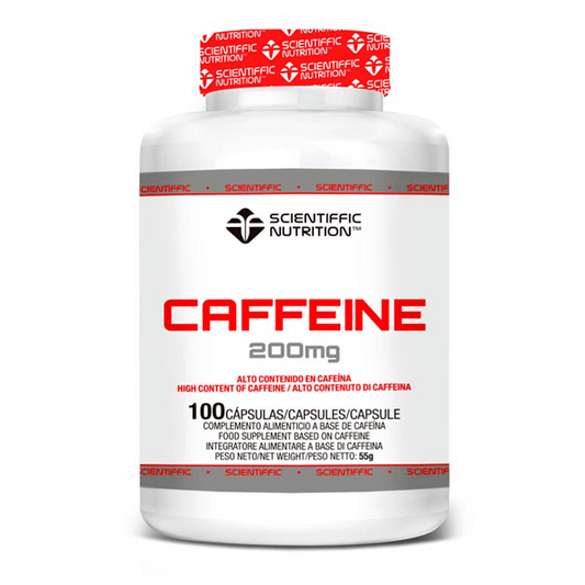 Cafeína 200mg da marca Scientiffic Nutrition em Pré / Intra / Pós