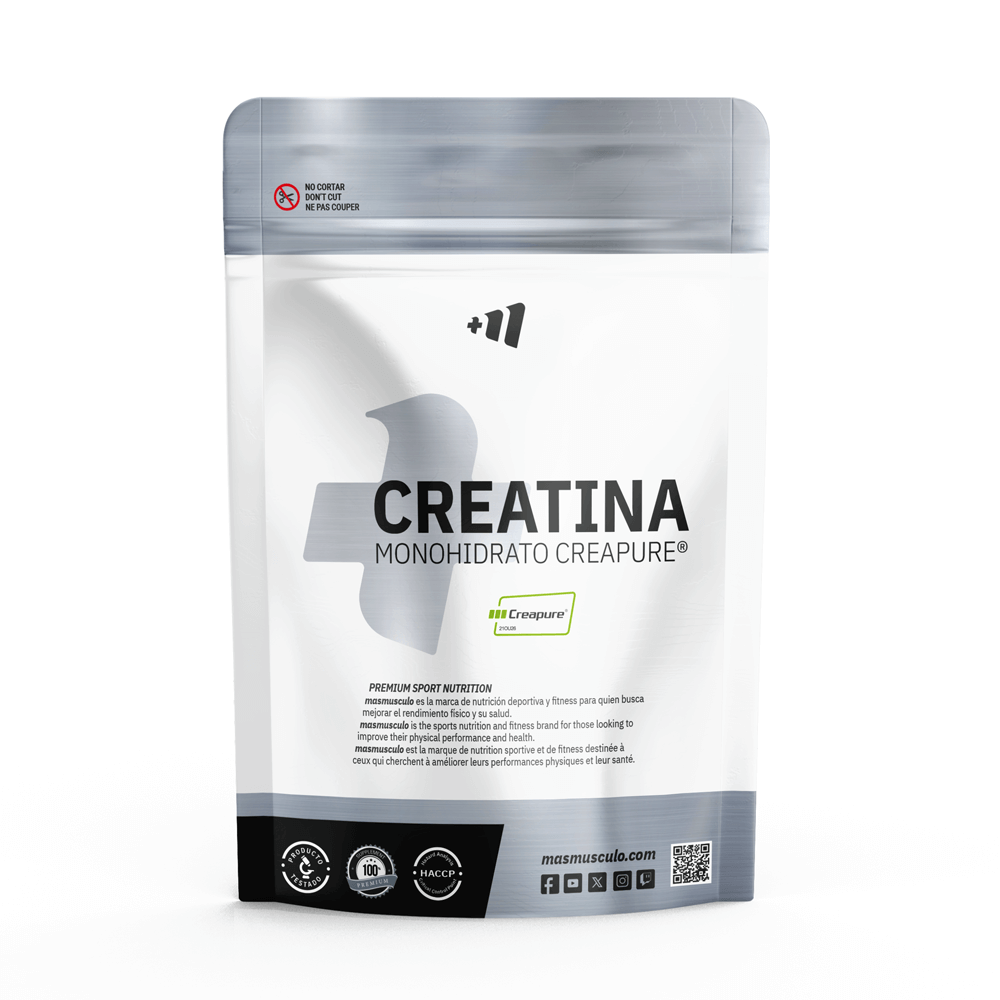 Creatina Monohidrato presentación de creapure® de la marca MM Supplements