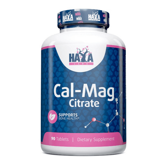 Cálcio e Citrato de Magnésio da marca Haya Labs em Vitaminas e Minerais