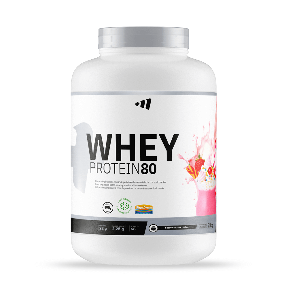 Whey Protein80 de 2 kg suplemento de proteina de suero whey de la marca MM Supplements
