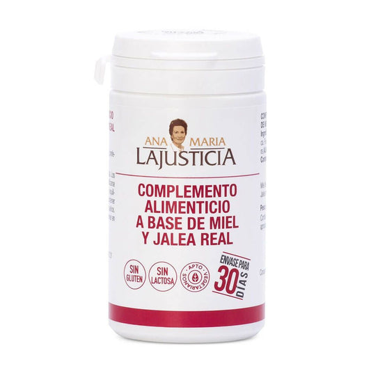 Complemento Alimentar à Base de Mel e Geleia Real da marca Ana Maria Lajusticia em Sem glúten