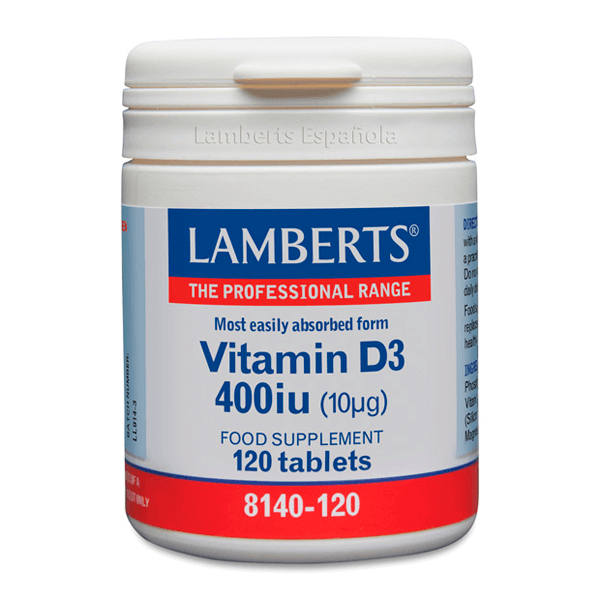 Vitamina D3 400IU 10µg - Lamberts 0