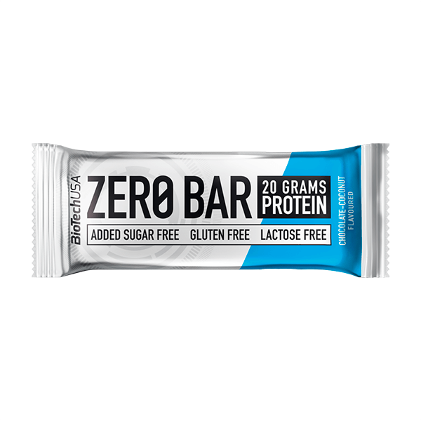 Barrita Zero Bar de 50g de Biotech USA (Barritas de Proteinas)