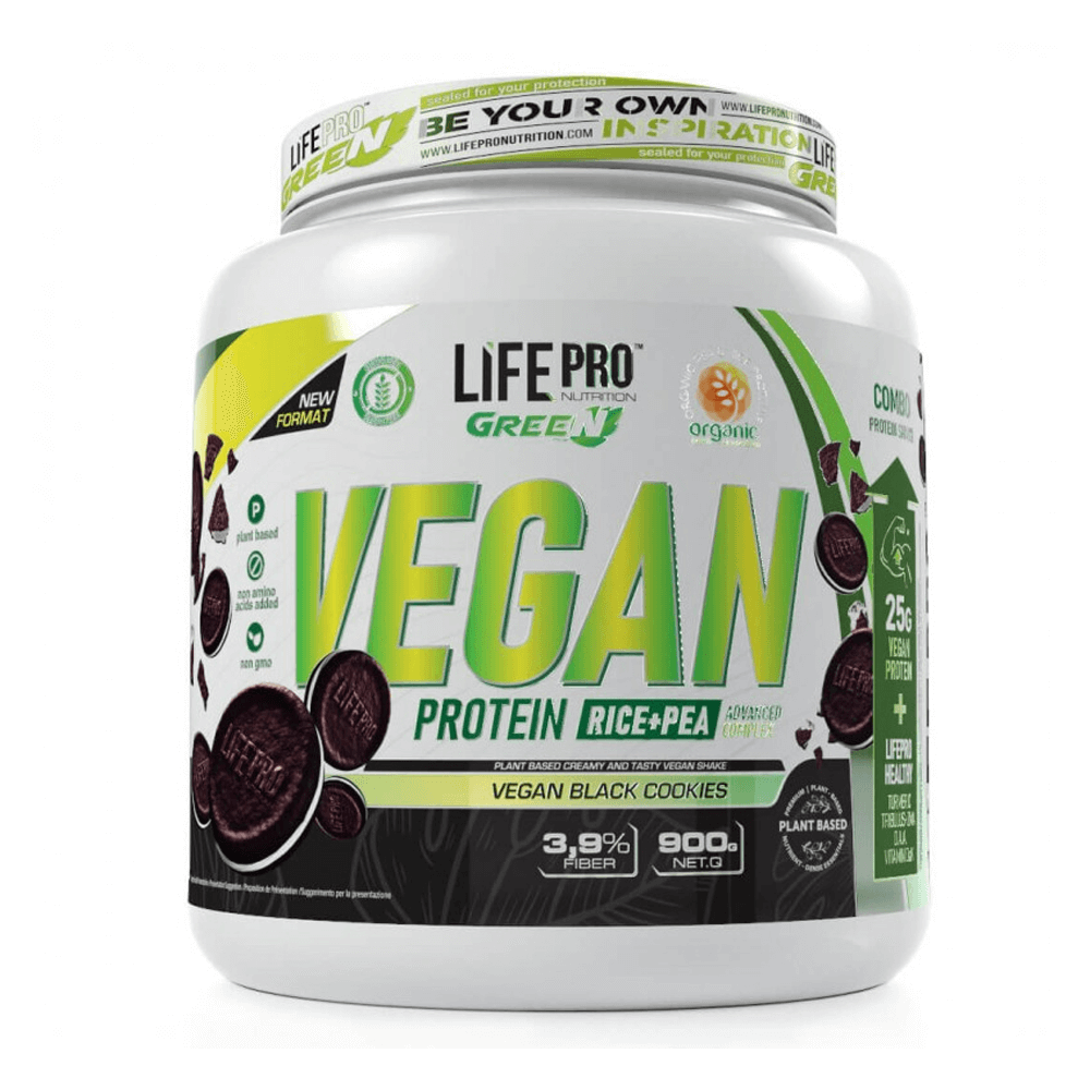 Vegan Protein bote de 900g de la categoría proteína vegetal y veganos hecho por LifePRO