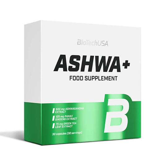 Ashwa+ da marca Biotech USA em Ashwagandha