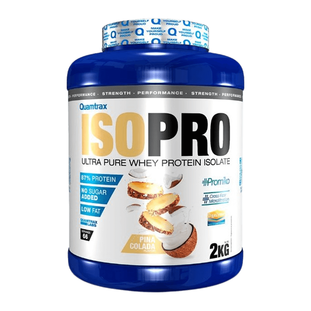 Isopro CFM de 2kg en la sección de proteína de aislado de suero isolate del fabricante Quamtrax