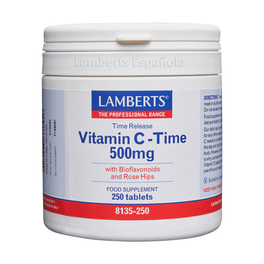 Vitamina C 500mg (Libertação prolongada) da marca Lamberts em Lamberts