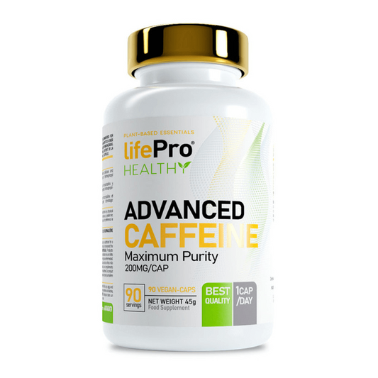 Cafeína avançada 200mg da marca LifePRO em Pré / Intra / Pós