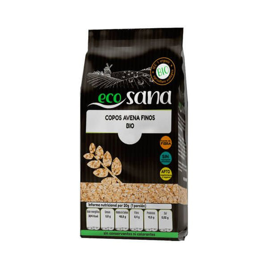 Flocos de Aveia Finos Bio da marca EcoSana em EcoSana