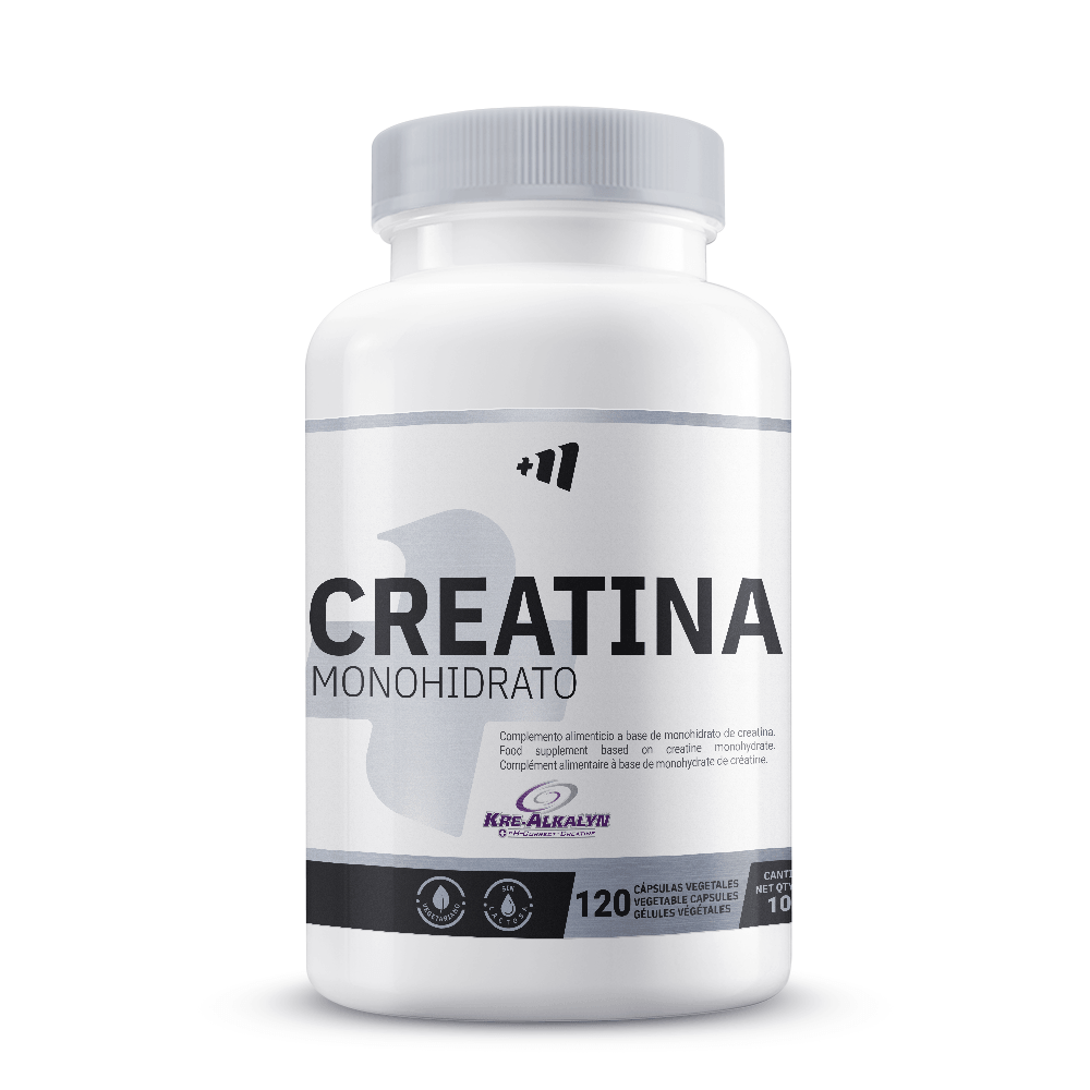 Creatina Kre-Alkalyn® 1500mg envase de 120 cápsulas vegetales por Masmusculo