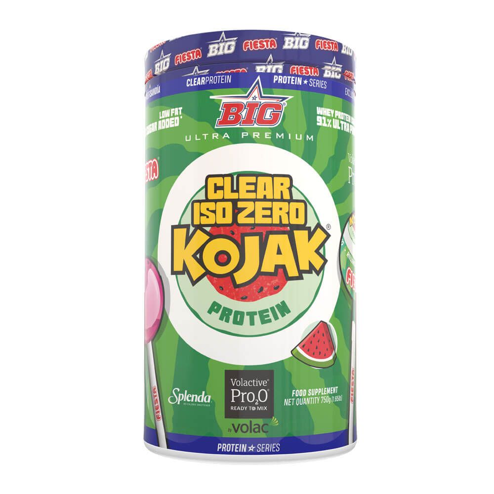Clear ISO Zero Kojak presentación de 750g de la sección proteína de aislado de suero isolate hecho por BIG