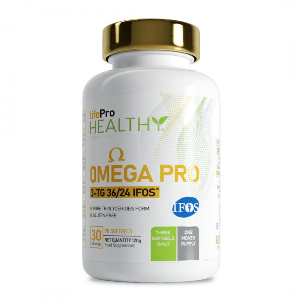 Omega 3 Pro 3-TG 36/24 IFOS de 90 softgels de la marca LifePRO