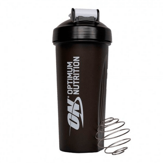 Copo misturador com esfera da marca Optimum Nutrition em Shakers