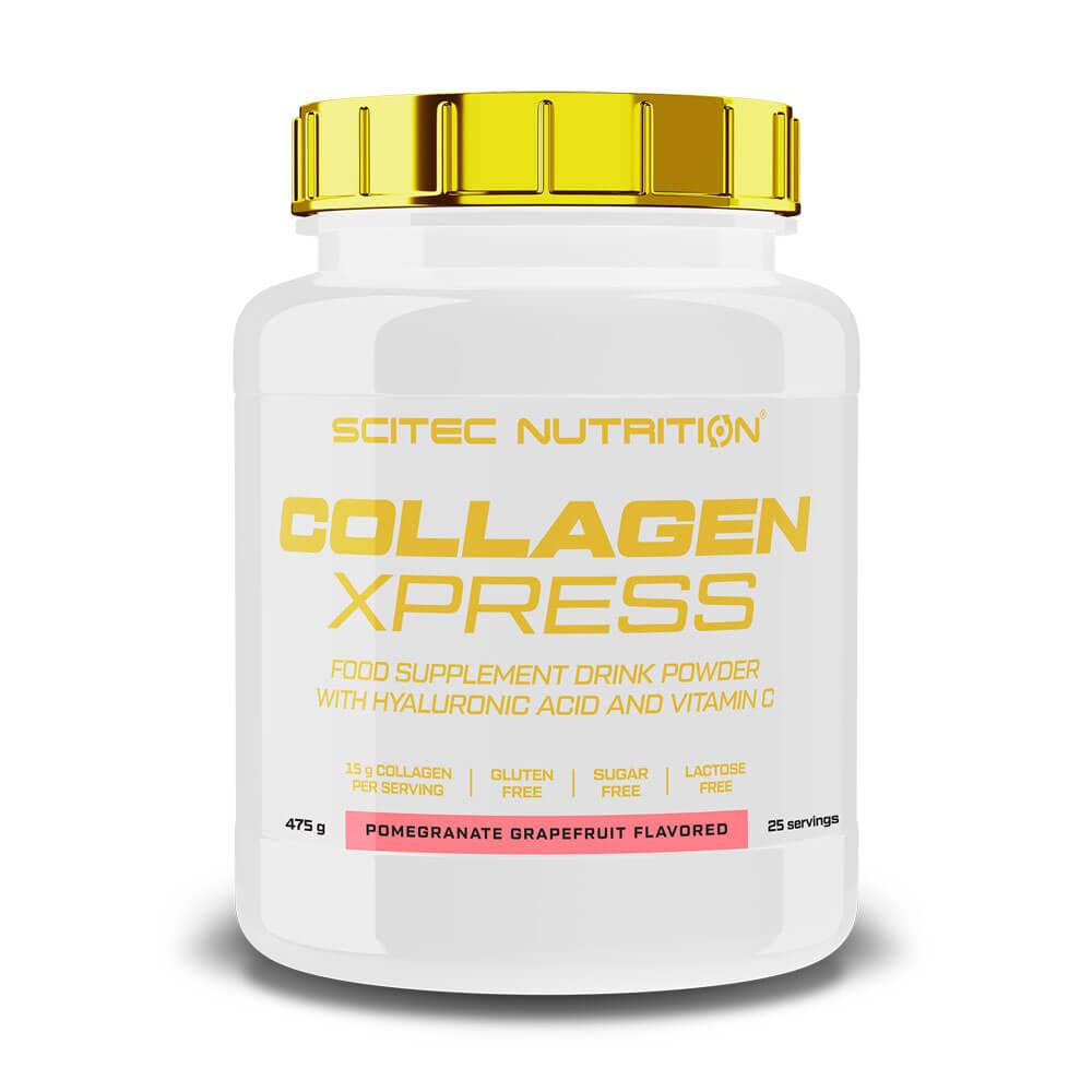 Colágeno Xpress envase de 475g hecho por Scitec Nutrition