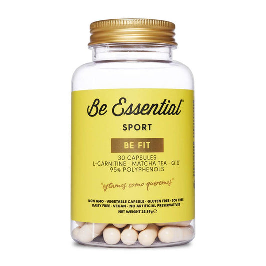 Be Fit (L-Carnitina, Chá Matcha, Q10) da marca Be Essential em Be Essential