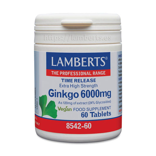 Ginkgo Biloba 6000mg da marca Lamberts em Lamberts