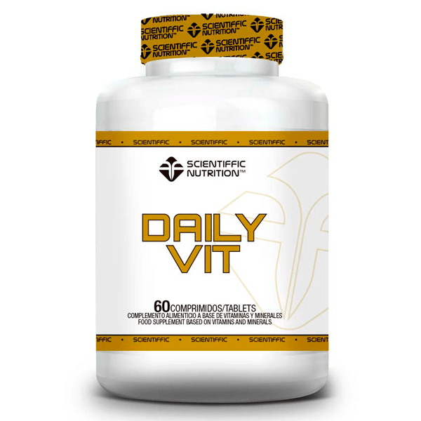 Daily Vit presentación de 60 tabletas por Scientiffic Nutrition - complejos multivitaminicos