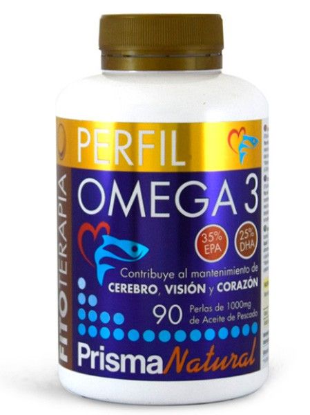 Perfil de ómega 3 da marca Prisma Natural em Ómega 3
