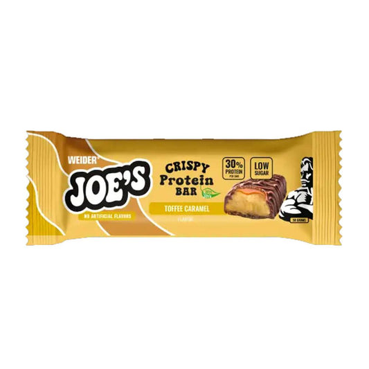 Barra proteica crocante Joe's da marca Weider em Weider