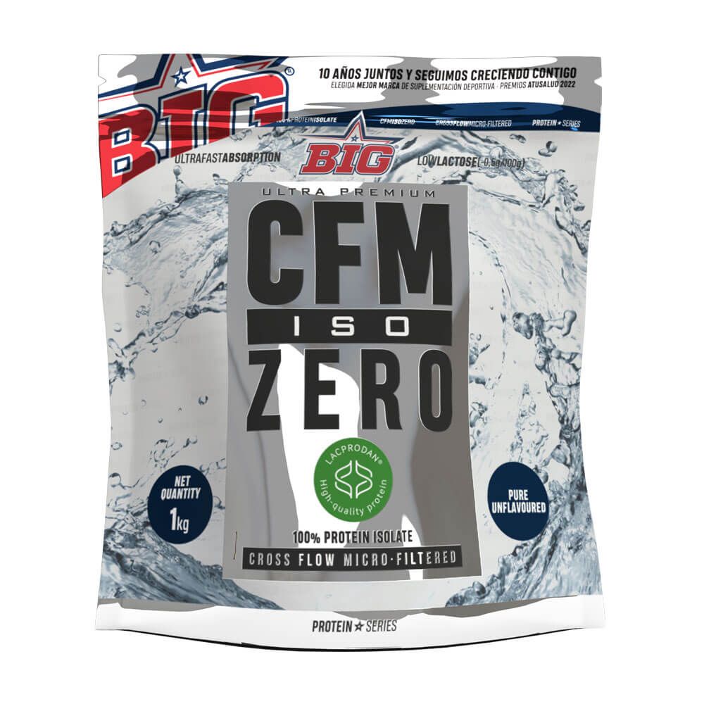 CFM ISO Zero en 1kg por BIG de la sección proteína de aislado de suero isolate