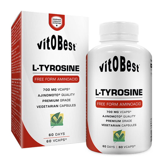 L-Tirosina 700mg da marca VitoBest em Anti-stress